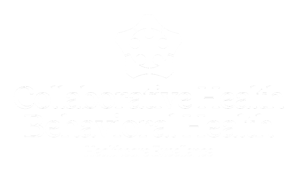 collaborative health behavioral health logo color icon white text